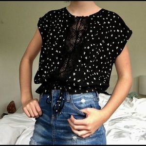 LOVE FIRE blouse 🌻🖤